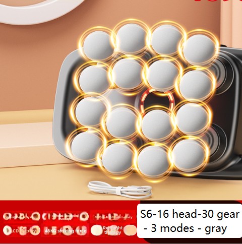 Multi-Head Fascia Gun Muscle Massager
