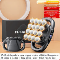 Multi-Head Fascia Gun Muscle Massager