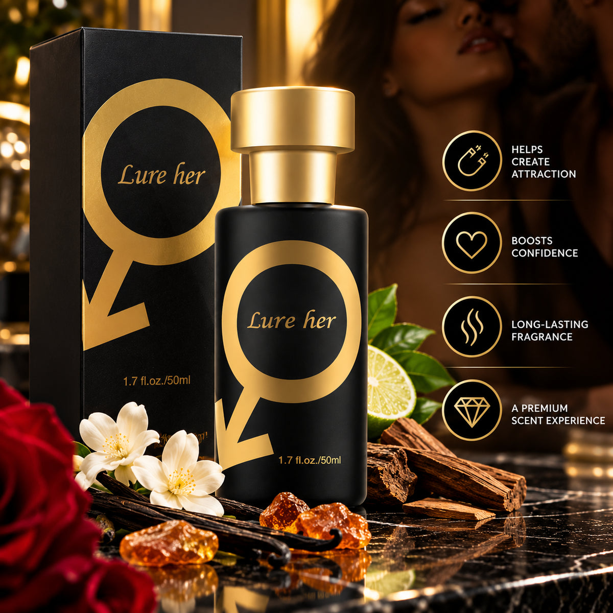WAVEMAK™ ALPHA - Pheromone Seduction Perfume