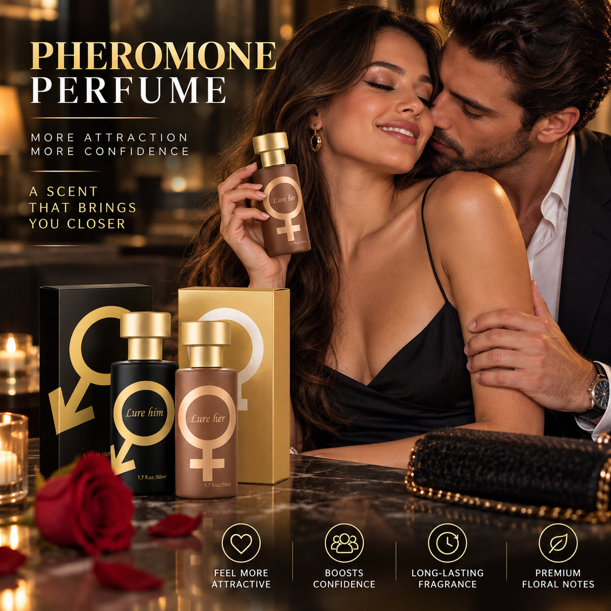 WAVEMAK™ ALPHA - Pheromone Seduction Perfume