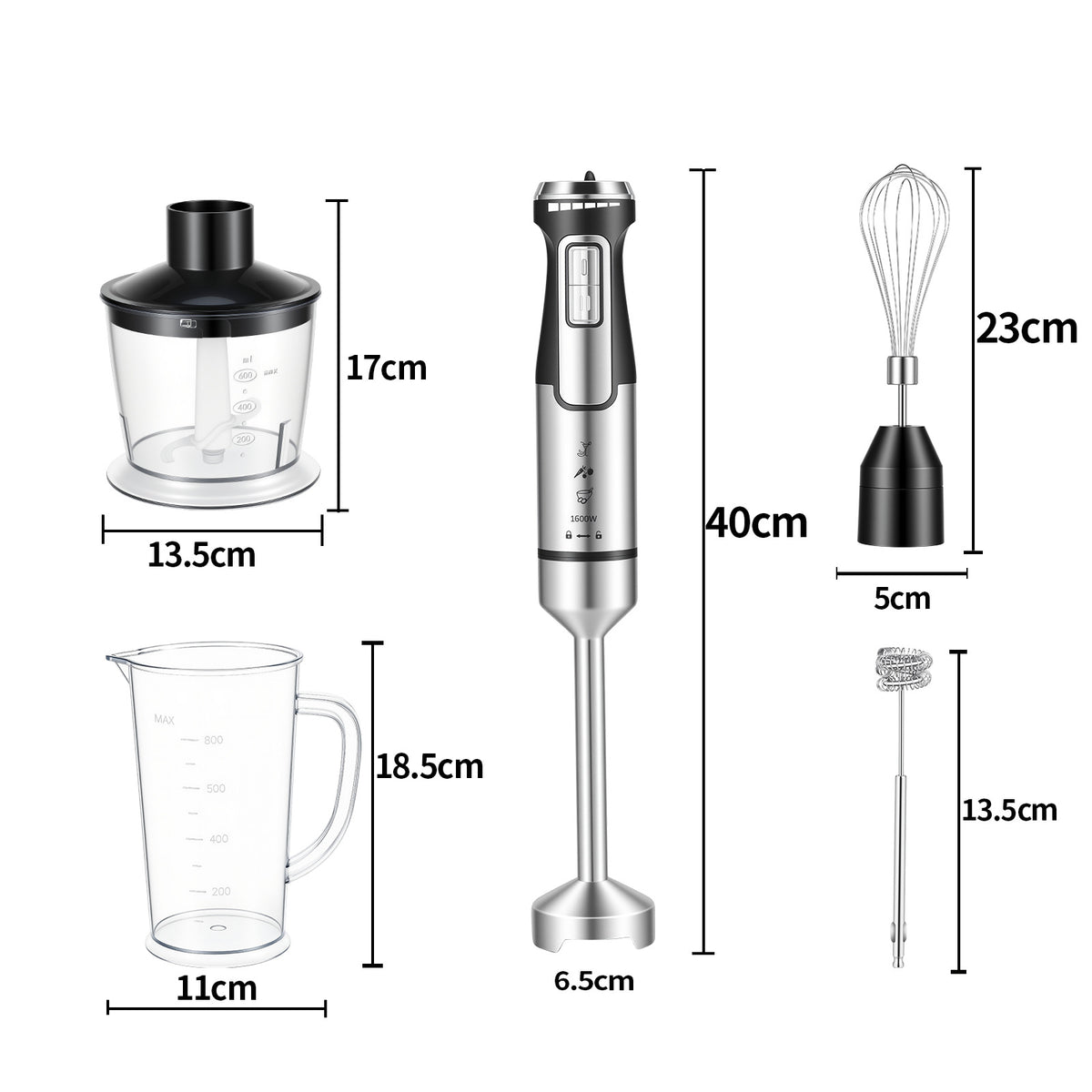 Handheld Multifunctional Food Blender